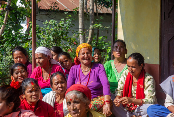 Group of women farmers in Nepal