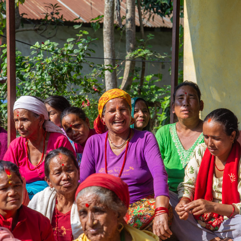 Group of women farmers in Nepal